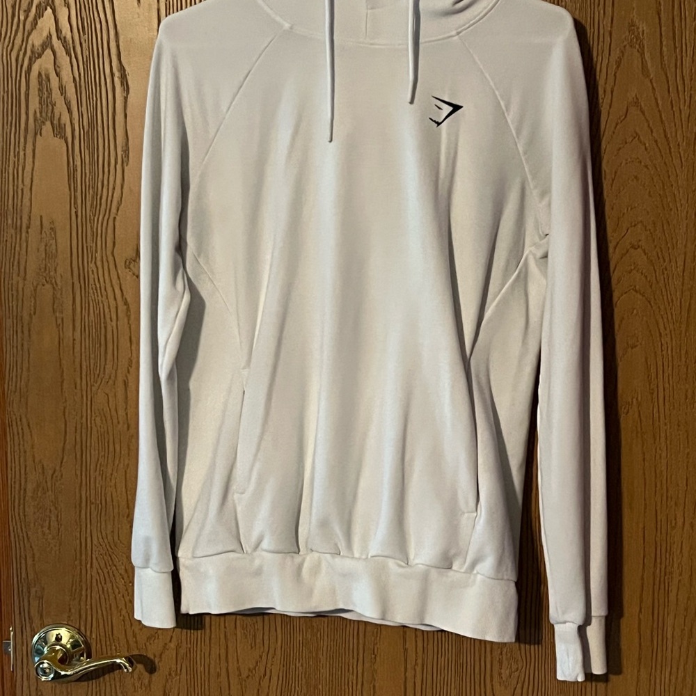 Gymshark Light Gray Hoodie